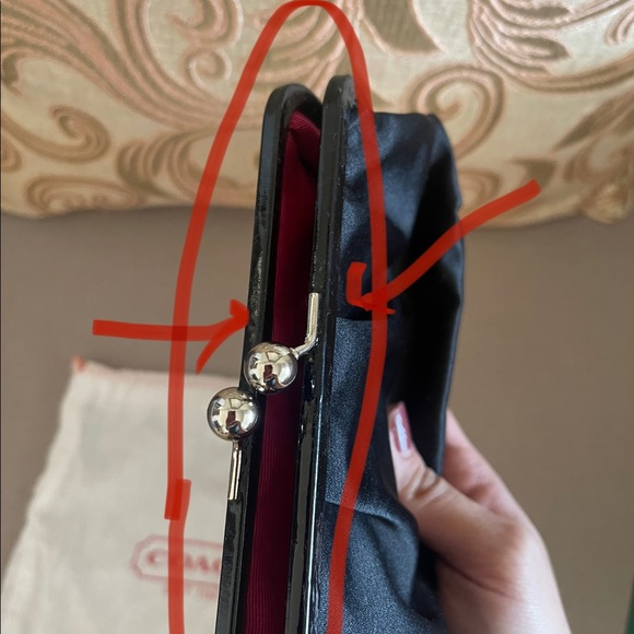 *Accepting Offers!* COACH black wristlet - Picture 11 of 14